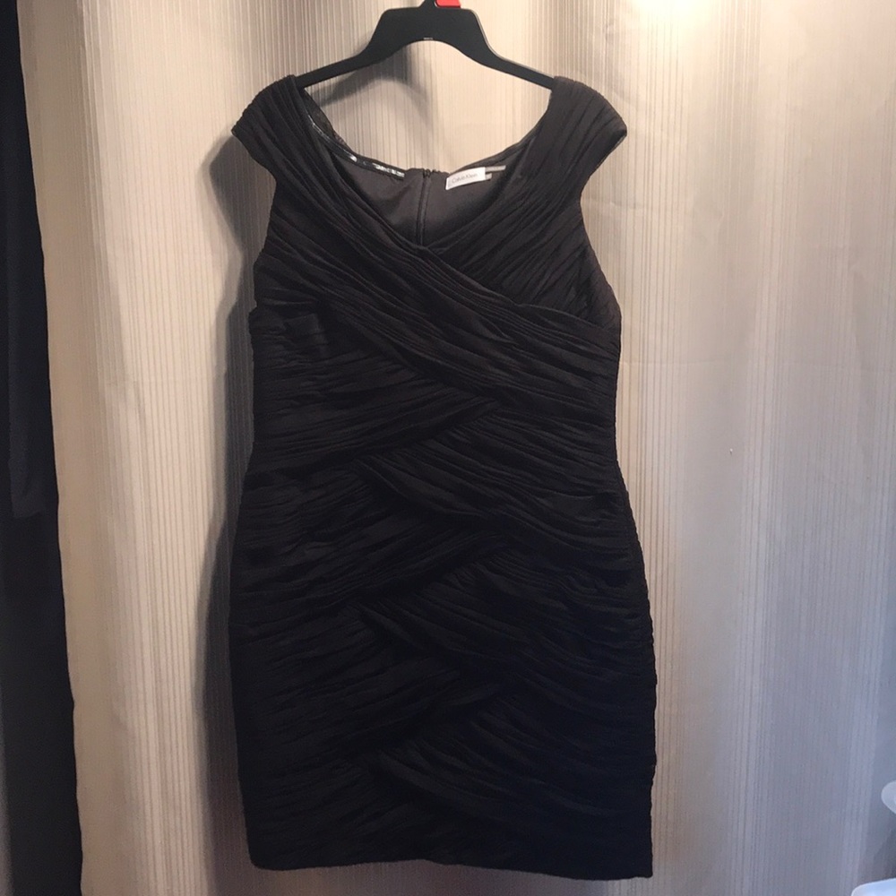 Calvin Klein Black Cocktail Dress NWT